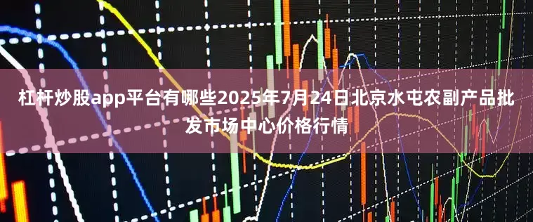 杠杆炒股app平台有哪些2025年7月24日北京水屯农副产品批发市场中心价格行情